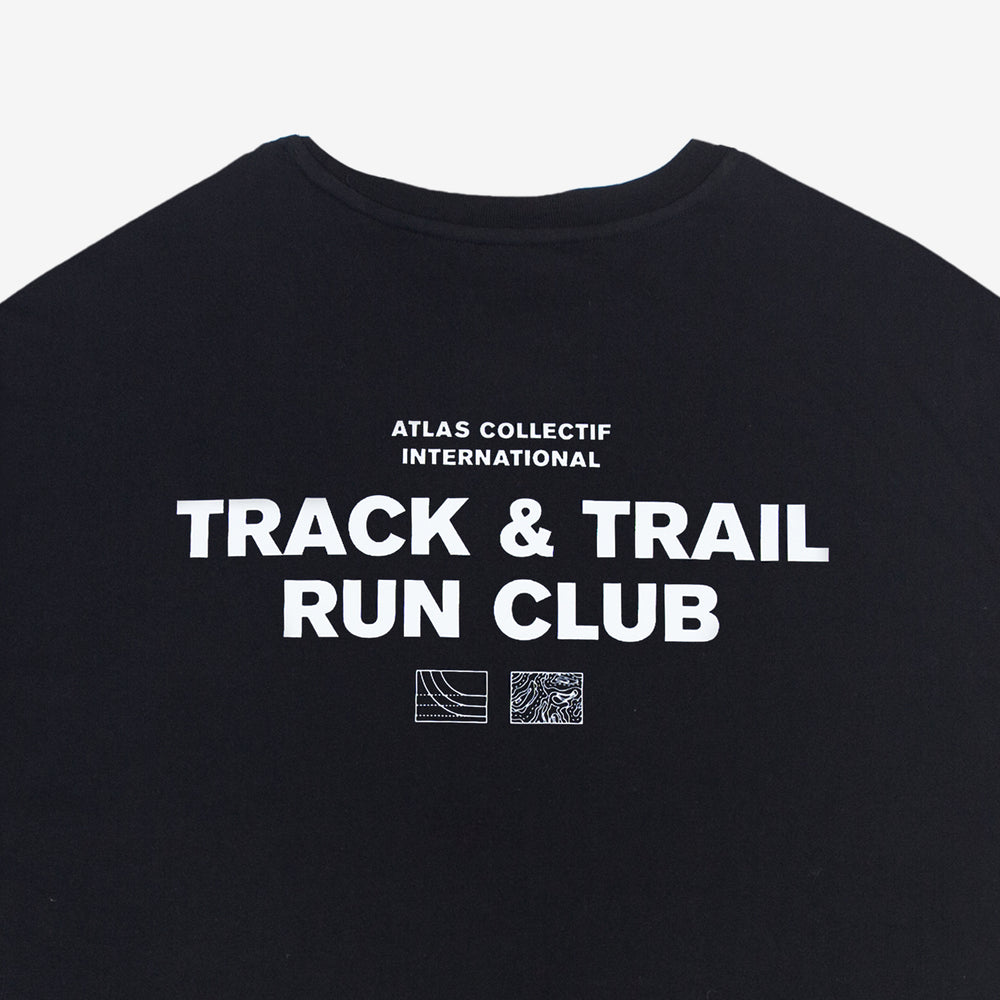Track & Trail Organic Cotton Tee - Black