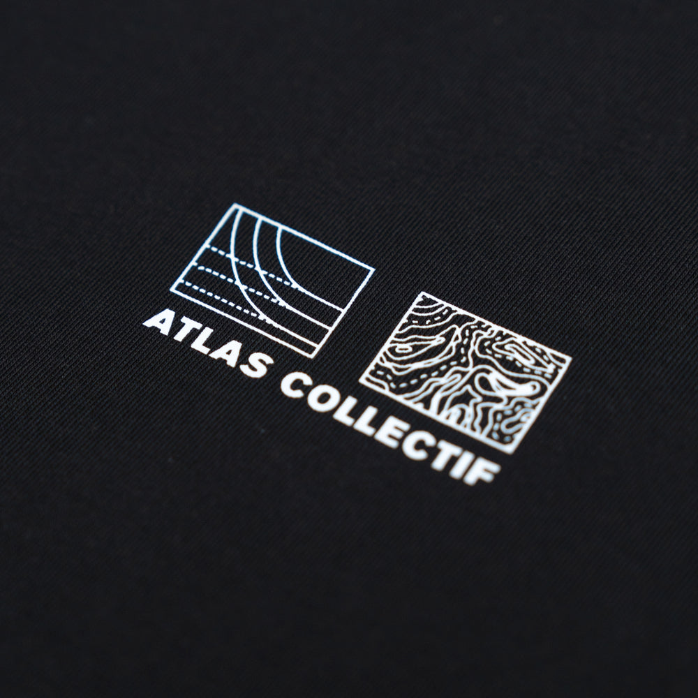 Track & Trail Organic Cotton Tee - Black