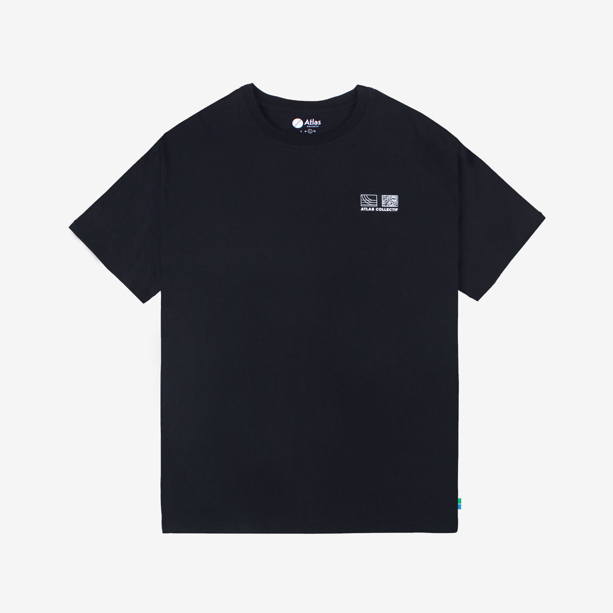 Track & Trail Organic Cotton Tee - Black