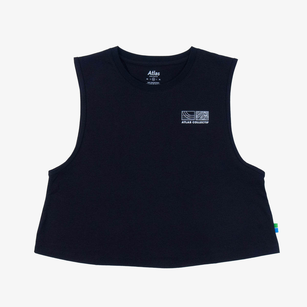 Track & Trail WMNS Organic Cotton Crop Tank - Black