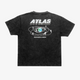 The Universe Organic Cotton Tee V2 - Washed Black