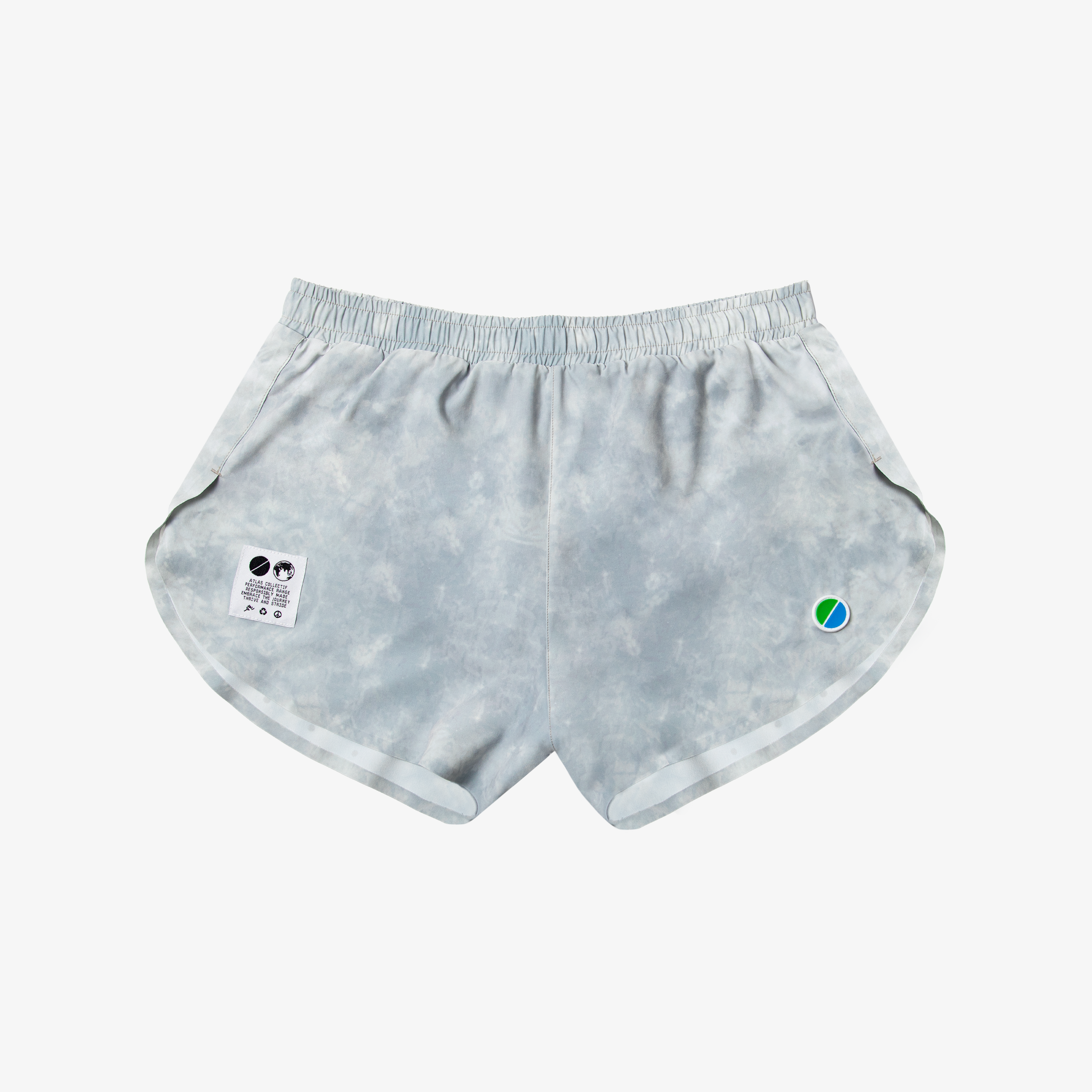 V3 Core WMNS 3" Shorts Grey Tie-Dye