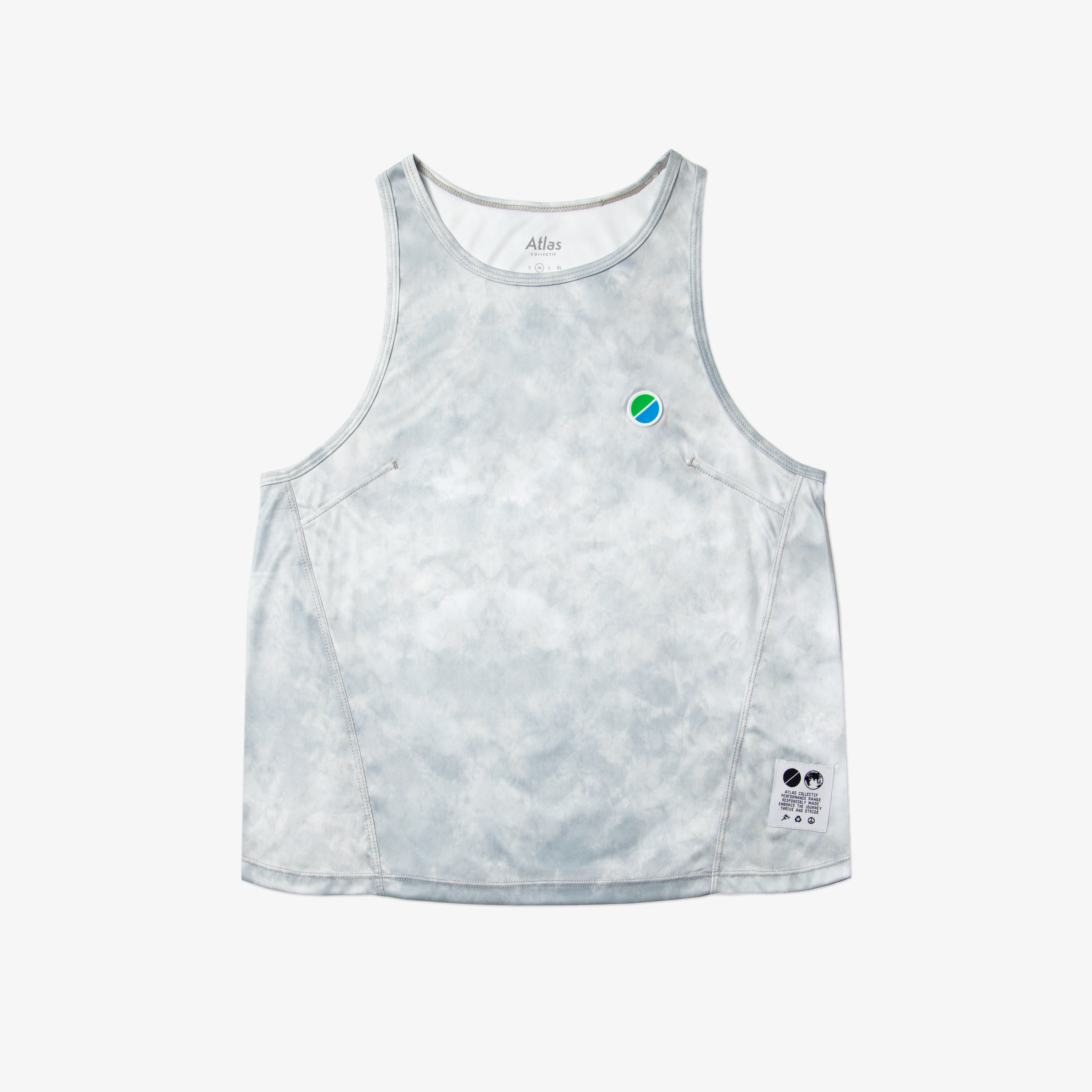 V3 Core WMNS Race Tank Grey Tie-Dye