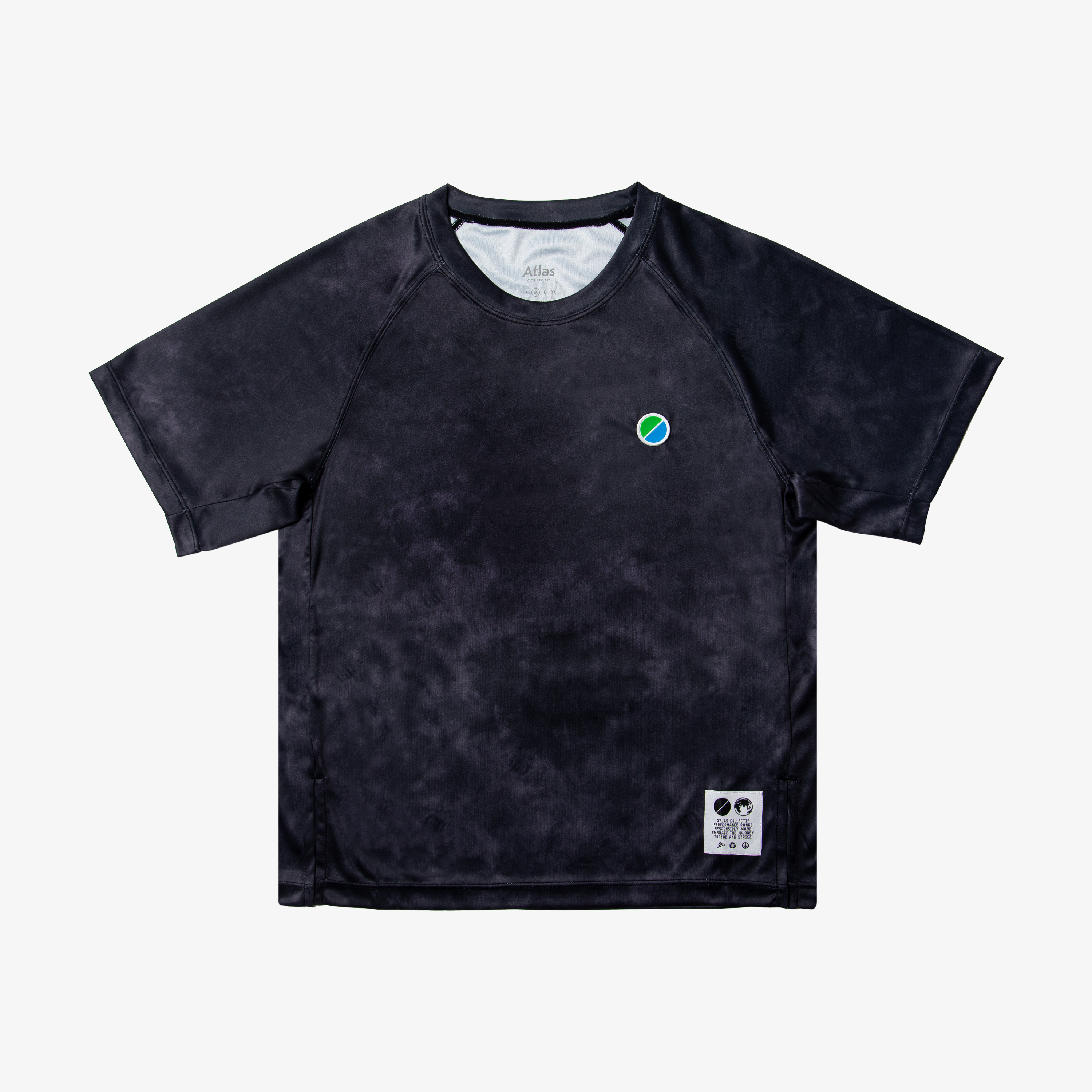 V3 Core WMNS T-Shirt Black Tie-Dye