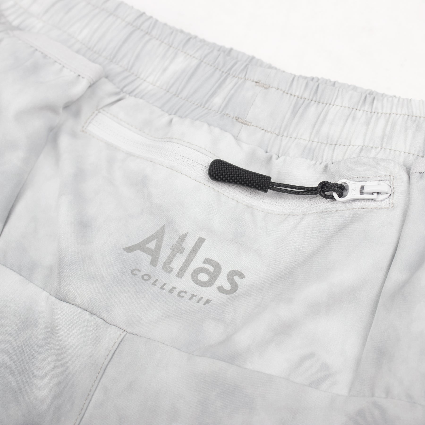 V3 Core Race 3" Shorts Grey Tie-Dye