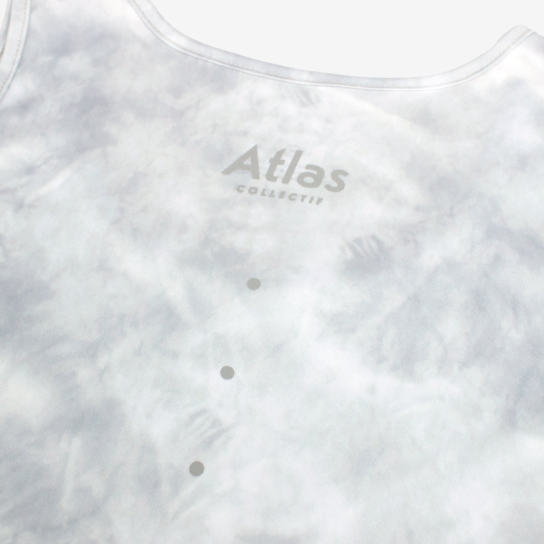 V3 Core Race Tank Grey Tie-Dye