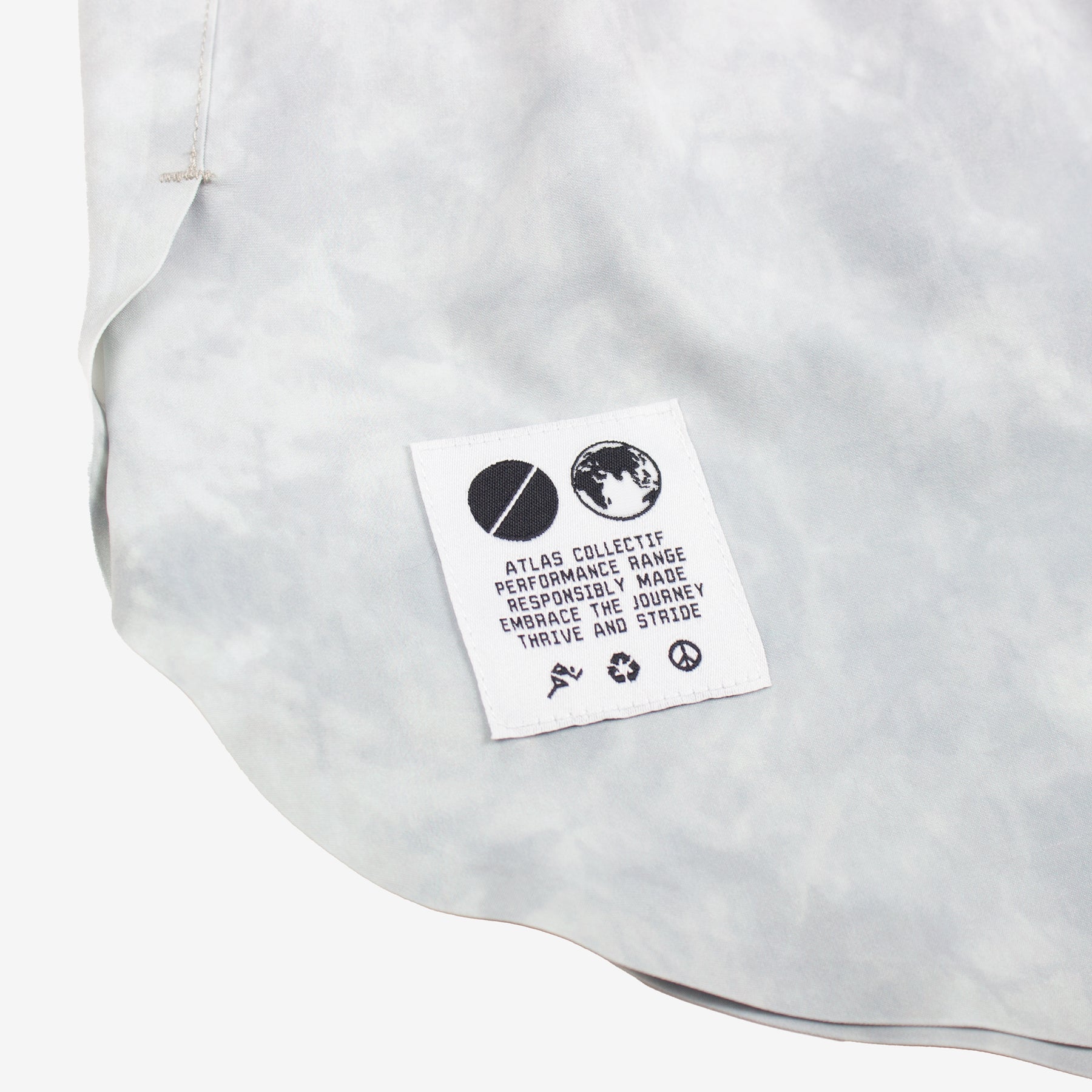 V3 Core WMNS 3" Shorts Grey Tie-Dye