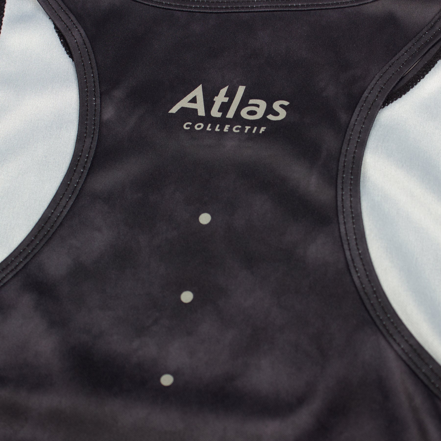V3 Core WMNS Race Tank Black Tie-Dye
