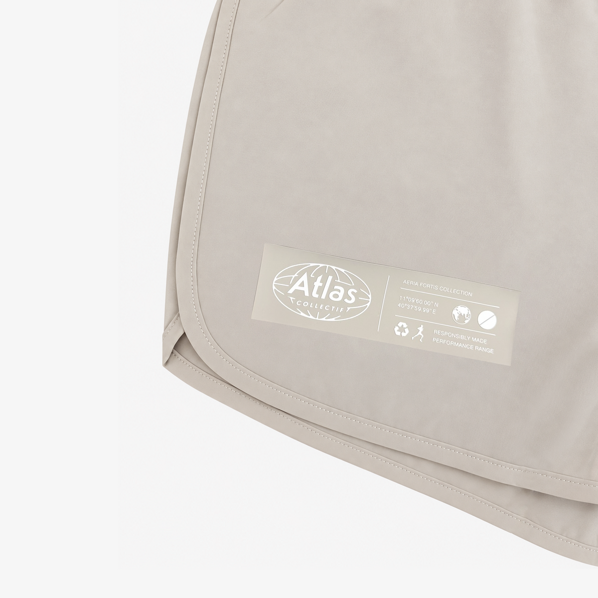 Aeria Fortis WMNS Race 4” Run Shorts V2 - Beige