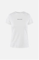 Women's Short Sleeve Fitted Tee - White