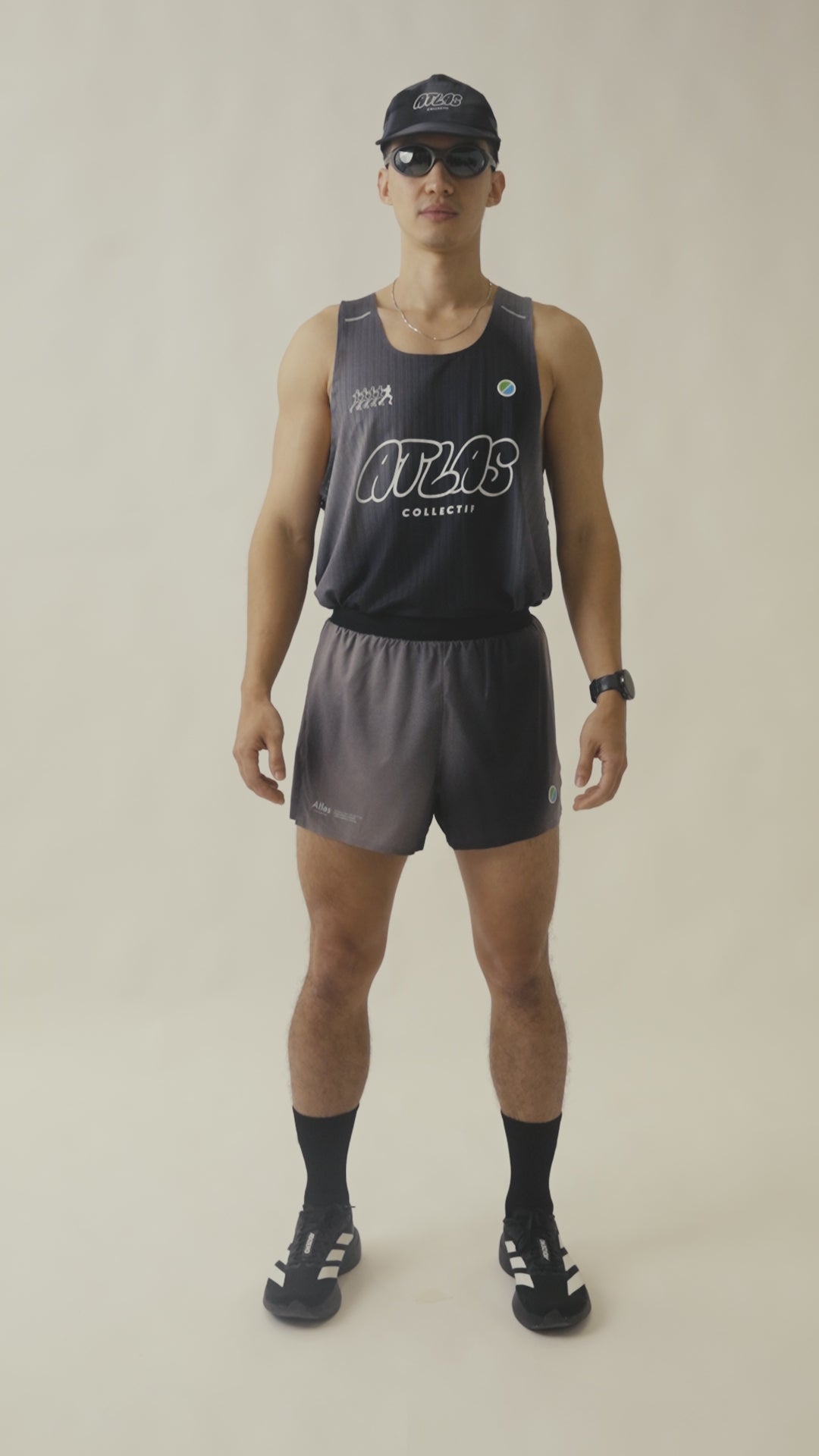 Aeria Ultra 4" Shorts Gradient Black