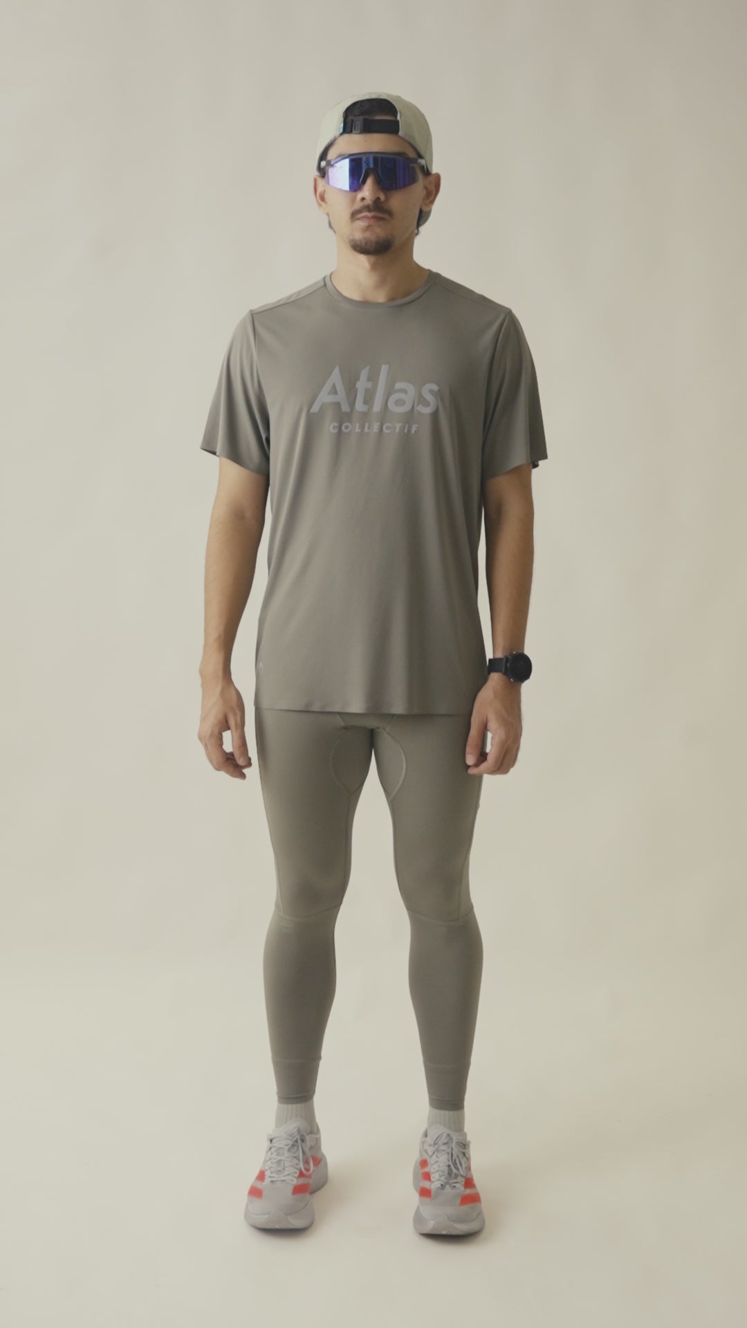 Illumi Trax V2 Running T-Shirt Olive