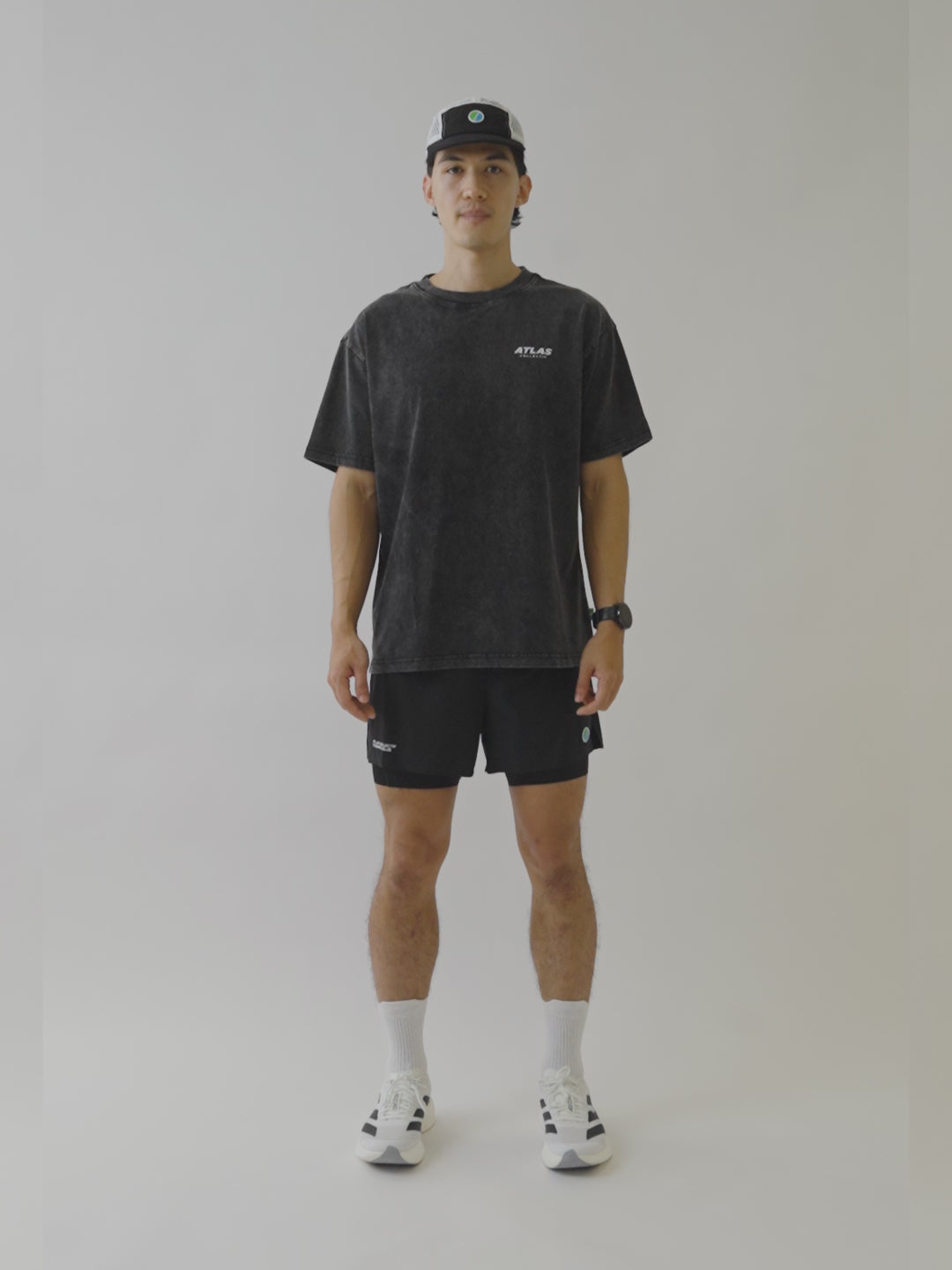 The Universe Organic T-Shirt Washed Black