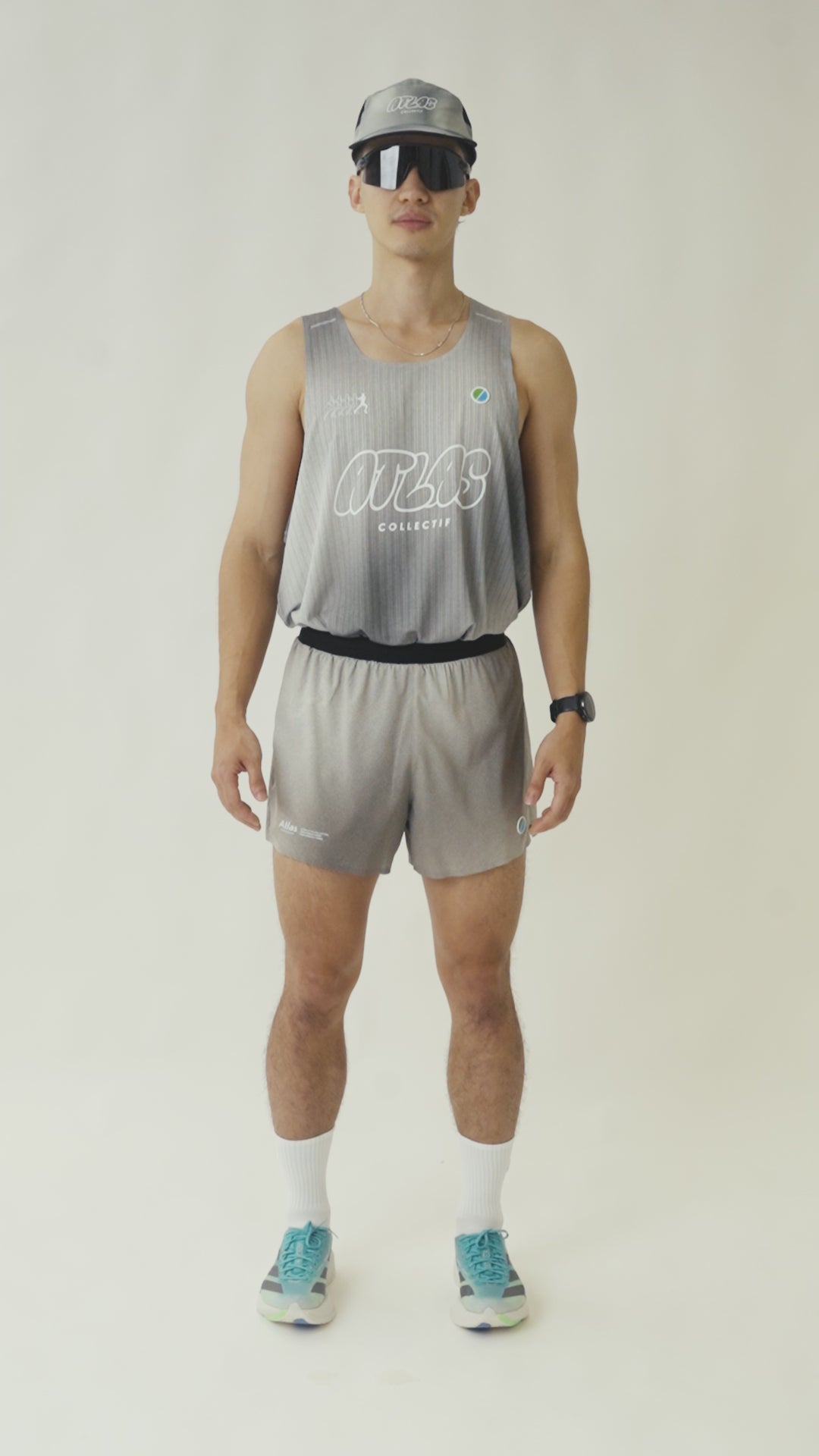 Aeria Ultra 4" Shorts Gradient Olive