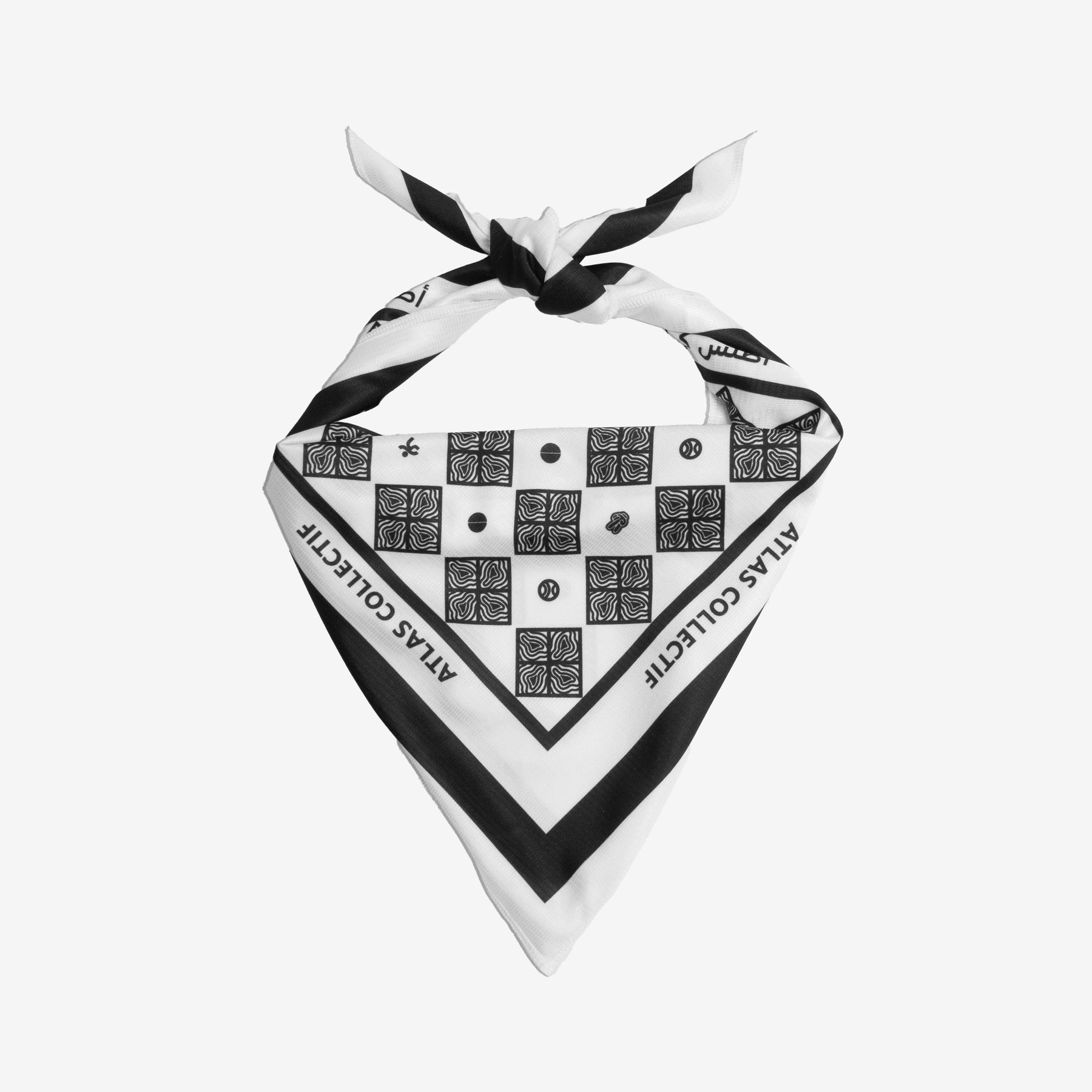 Wadi Shemagh Running Bandana White