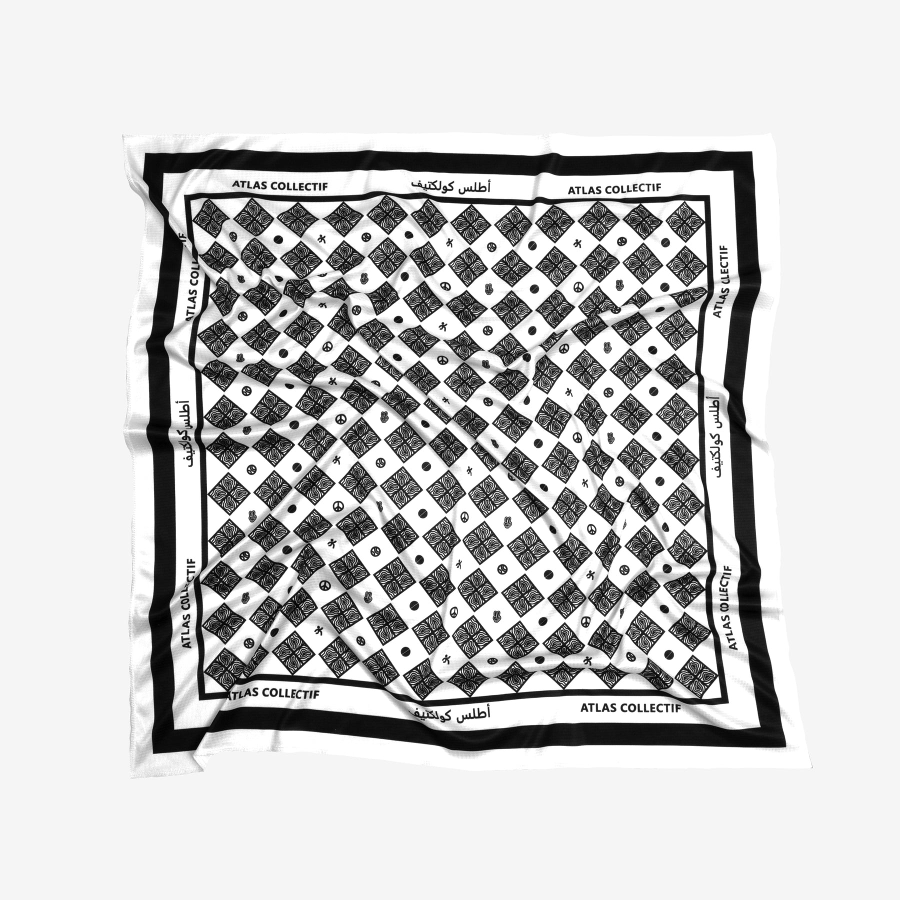 Wadi Shemagh Running Bandana White