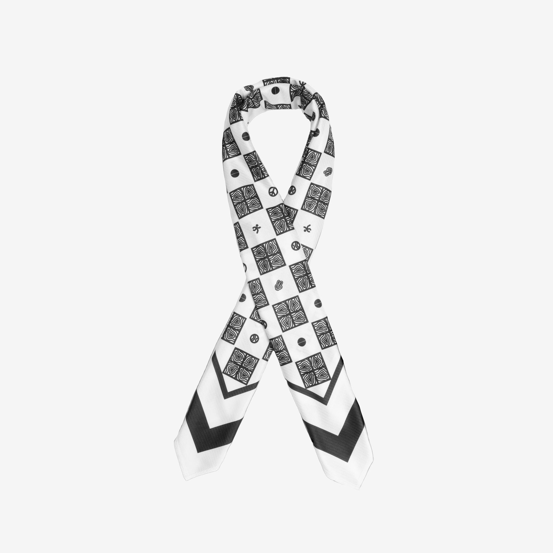 Wadi Shemagh Running Bandana White