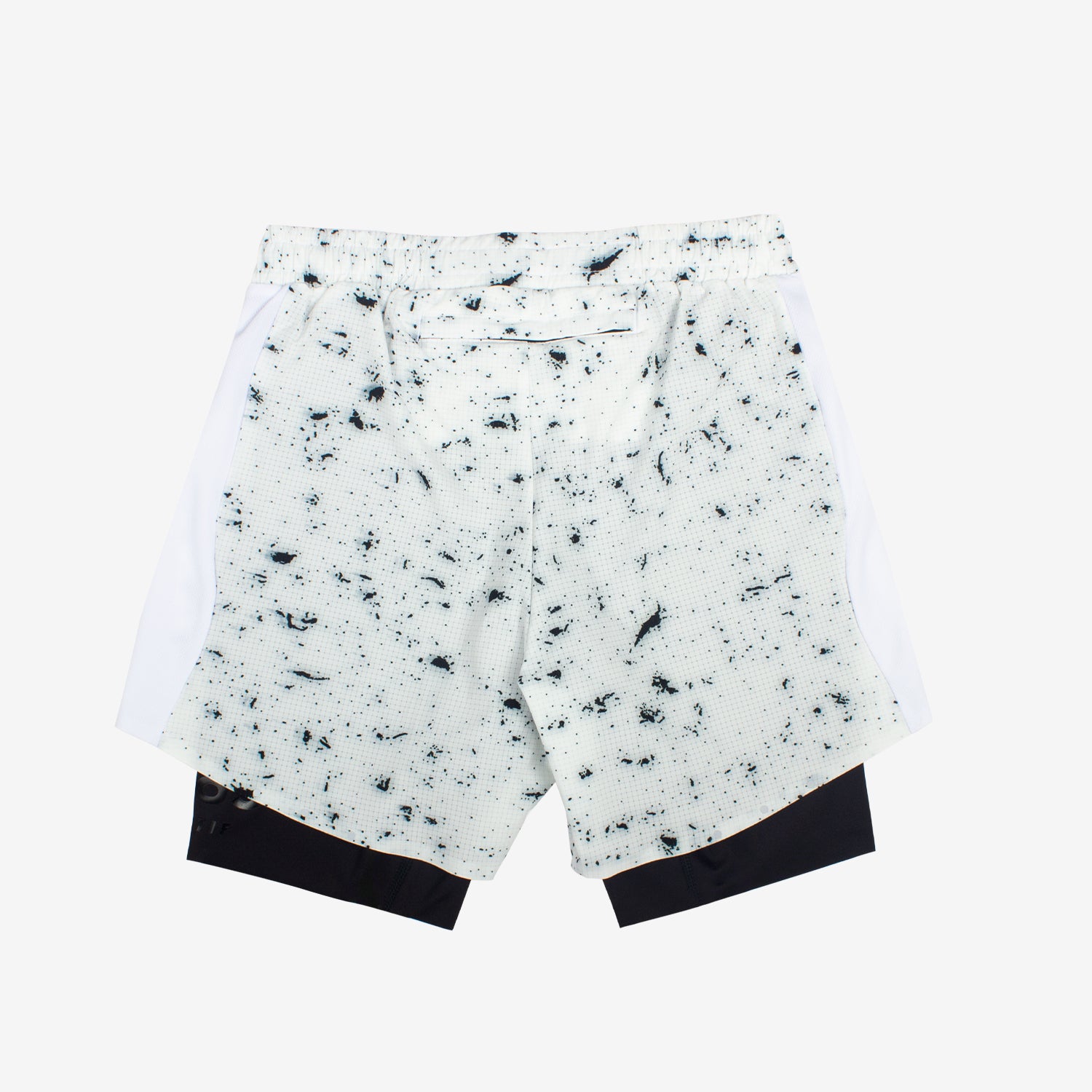 Core 2 in 1 Running Shorts - White - Atlas Collectif