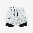 Core 2 in 1 Running Shorts - White - Atlas Collectif