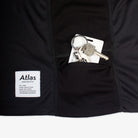 Atlas Collectif x Brand New Waves Core Running Tee - Black - Atlas Collectif